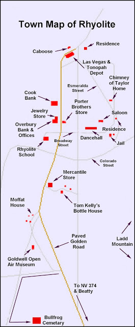 Town Map of Rholite - Ken Clarke