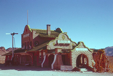 Las Vegas and Tonopah Railroad Station - Rhyolite - Jan 1959