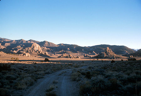Papoose Flat - Inyo Mountains - October 3, 1976 Papoose Flat - Inyo Mountains - October 3, 1976