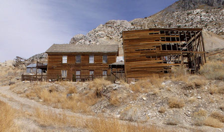 American Hotel (left) and Ice House (right)