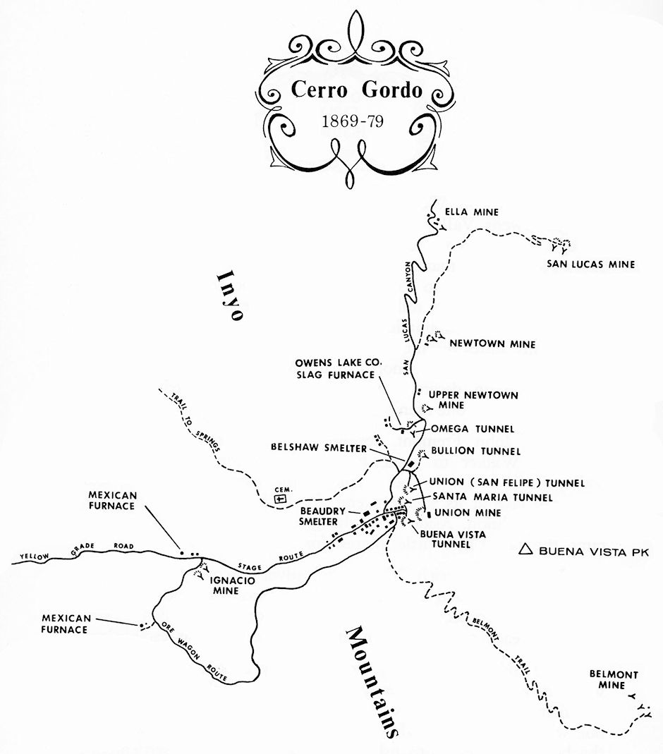 Cerro Gordo Mines 1869-1879