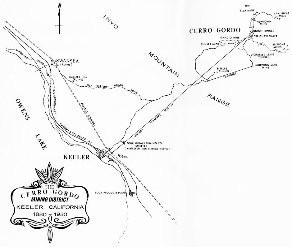 Cerro Gordo Mining District 1880-1930