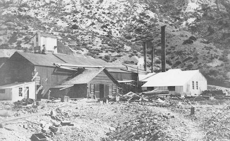 Historical picture of Union Mine Hoist House
