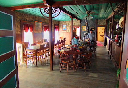 Dining room of the American Hotel