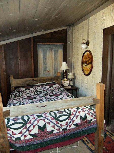 Second bedroom of the Belshaw House