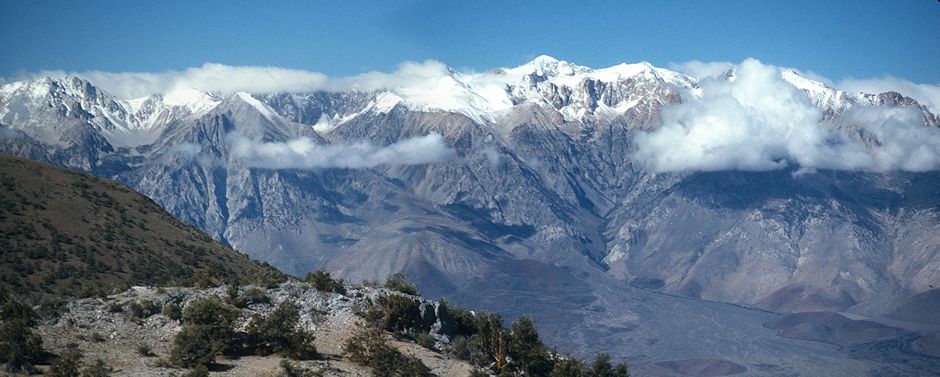 Sierra Nevada from Waucoba Mountain