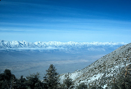 Owens Valley north from Mount Inyo