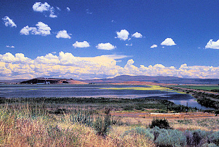 Part of Tule Lake from near Petroglyph Point, Lava Beds National Monument