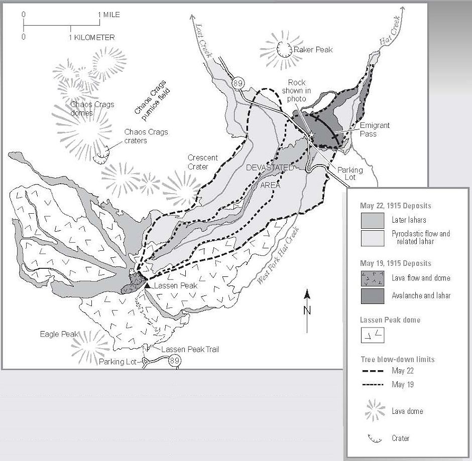 Map showing the 'Devastated Area' Map showing the 'Devastated Area'