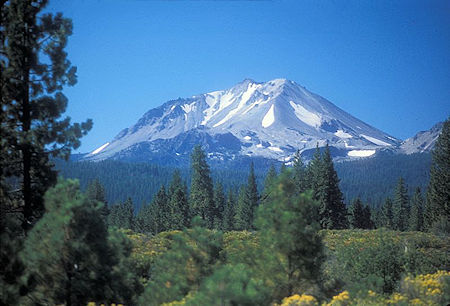 Lassen Peak from the North Lassen Peak from the North
