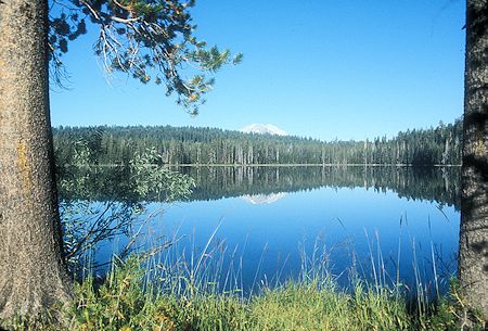 Horseshoe Lake and Lassen Peak Horseshoe Lake and Lassen Peak