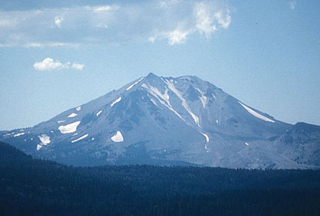 Lassen Peak from Cinder Cone Lassen Peak from Cinder Cone