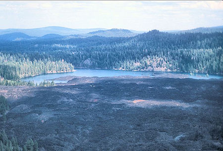 Butte Lake from Cinder Cone Butte Lake from Cinder Cone