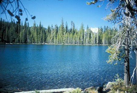 Silver Lake and Lassen Peak Silver Lake and Lassen Peak