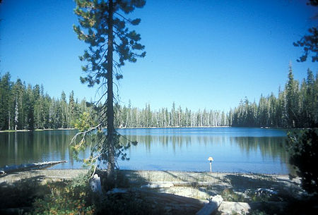 Unnamed lake in the Cluster Lakes Unnamed lake in the Cluster Lakes