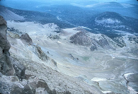Devastated Area from Lassen Peak Devastated Area from Lassen Peak
