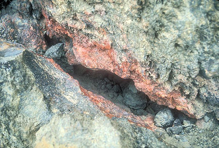 Vent on Lassen Peak Vent on Lassen Peak