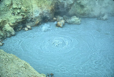 Boiling Spring at Bumpass Hell Boiling Spring at Bumpass Hell