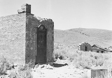 Bodie Bank vault 1926 Bodie Bank vault 1926