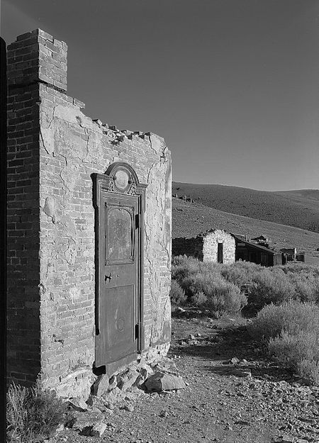 Bodie Bank vault 1926 Bodie Bank vault 1926