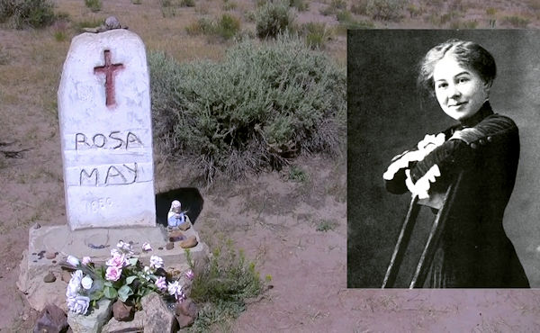 Rosa May gravemarker 2012 Rosa May gravemarker 2011