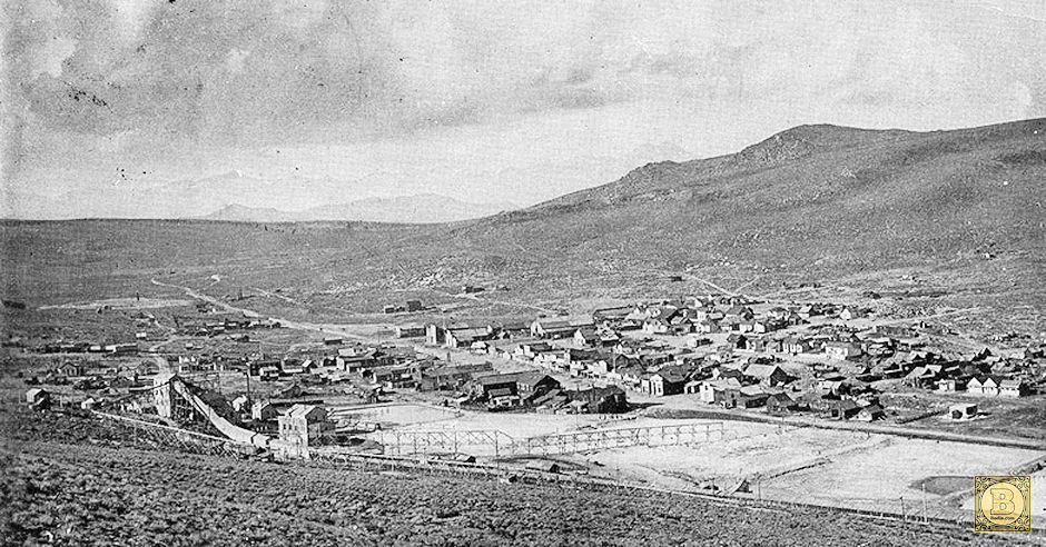 Town of Bodie about 1910 by L. A. Larson Town of Bodie about 1910 by L. A. Larson