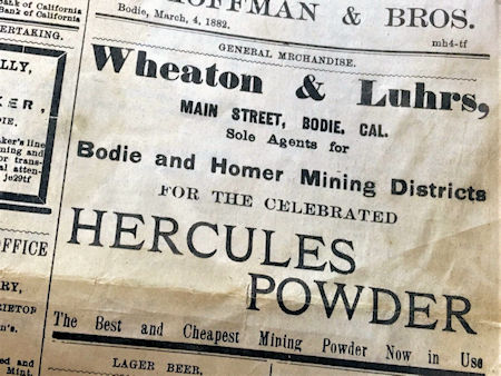 Wheaton & Luhrs newspaper ad Wheaton & Luhrs newspaper ad
