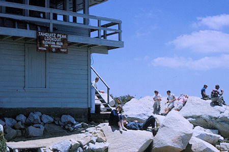 Tahquitz Peak Fire Lookout on Explorer Post 360 Coed Hike 6-19-65