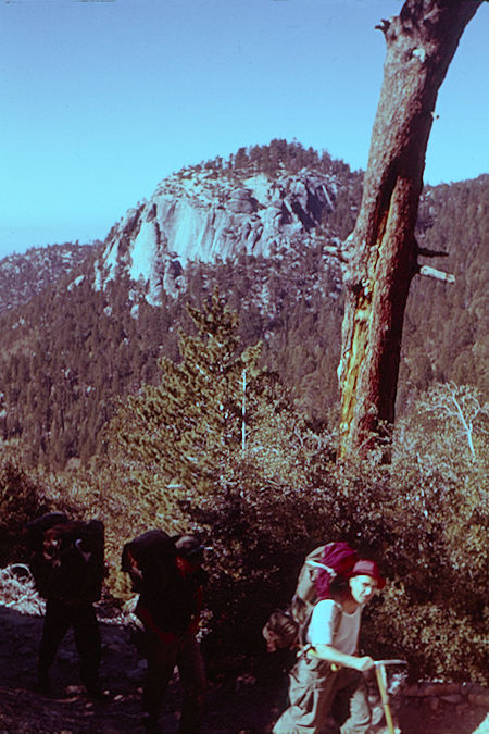 Suicide Rock from Devil's Slide Trail to San Jacinto Peak - 10-24-59 Suicide Rock from Devil's Slide Trail to San Jacinto Peak - 10-24-59