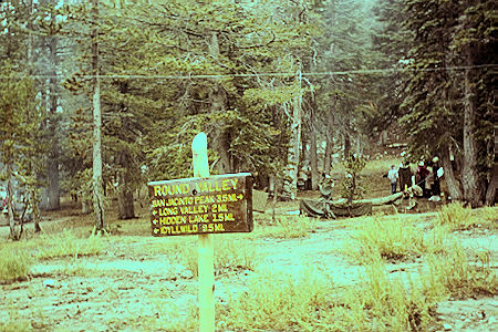 Round Valley Camp on Explorer Post 360 San Jacinto hike - 10-26-58 Round Valley Camp on Explorer Post 360 San Jacinto hike - 10-26-58