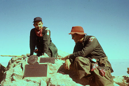 Top of San Jacinto Peak - 10-26-58