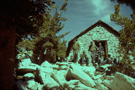 Hut on top of San Jacinto Peak - 10-26-58