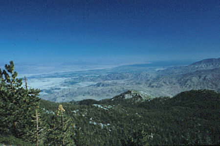 Desert and Salton Sea from San Jacinto Peak area - 10-28-62 Desert and Salton Sea from San Jacinto Peak area - 10-28-62