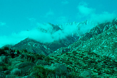 North Face Route approach North Face Route approach