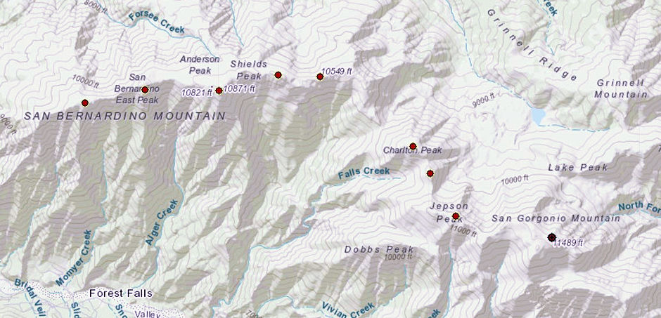 The 9 Peaks of the 9 Peaks Challenge