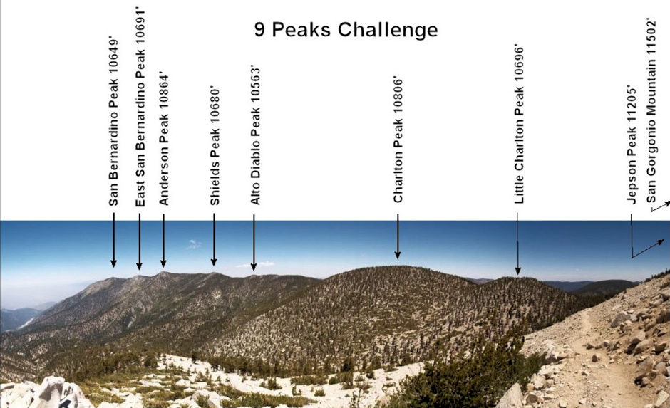 9 Peaks Challenge
