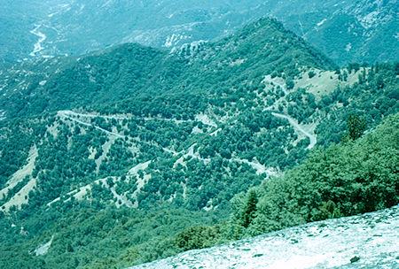 General's Highway climbing to Giant Forest - Sequoia National Park 14 Jul 1967 General's Highway climbing to Giant Forest - Sequoia National Park 14 Jul 1967