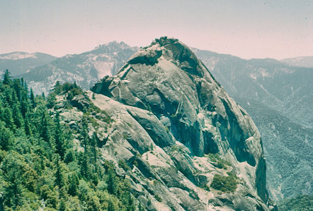 Moro Rock (12) viewed from Moro Vista - Sequoia National Park 15-17 Jul 1957 Moro Rock (12) viewed from Moro Vista - Sequoia National Park 15-17 Jul 1957