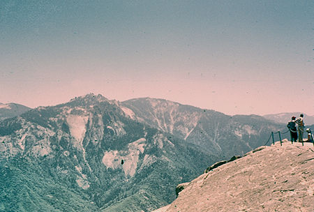 View from Mono Rock (12) - Sequoia National Park 15-17 Jul 1957 View from Mono Rock (12) - Sequoia National Park 15-17 Jul 1957