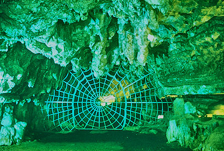 Spider Web Gate at Crystal Cave - Sequoia National Park 16 Jul 1957 Spider Web Gate at Crystal Cave - Sequoia National Park 16 Jul 1957