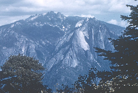 Castle Rock from High Sierra Trail - Sequoia National Park 18 Jul 1957 Castle Rock from High Sierra Trail - Sequoia National Park 18 Jul 1957