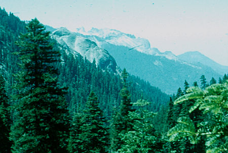 Sugar Pot Dome and Castle Rocks from High Sierra Trail - Sequoia National Park 19 Jul 1957 Sugar Pot Dome and Castle Rocks from High Sierra Trail - Sequoia National Park 19 Jul 1957