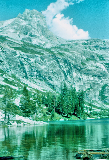 Mount Stewart, Hamilton Lake and waterfalls - Sequoia National Park 19 Jul 1957 Mount Stewart, Hamilton Lake and waterfalls - Sequoia National Park 19 Jul 1957