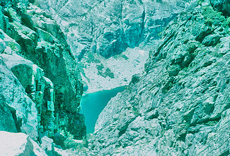 Hamilton Lake from Kaweah Gap trail - Sequoia National Park 20 Jul 1957 Hamilton Lake from Kaweah Gap trail - Sequoia National Park 20 Jul 1957