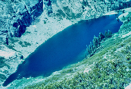 Hamilton Lake from Kaweah Gap trail - Sequoia National Park 20 Jul 1957 Hamilton Lake from Kaweah Gap trail - Sequoia National Park 20 Jul 1957