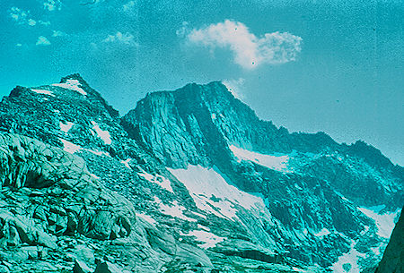 Eagle Scout Peak from Kaweah Gap - Sequoia National Park 20 Jul 1957 Eagle Scout Peak from Kaweah Gap - Sequoia National Park 20 Jul 1957