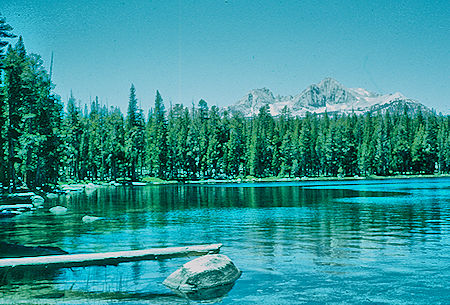 Moraine Lake and Sawtooth Peak - Sequoia National Park 20 Jul 1957 Moraine Lake and Sawtooth Peak - Sequoia National Park 20 Jul 1957