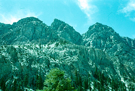 Jagged Kern Canyon walls - Sequoia National Park 22 Jul 1957 Jagged Kern Canyon walls - Sequoia National Park 22 Jul 1957