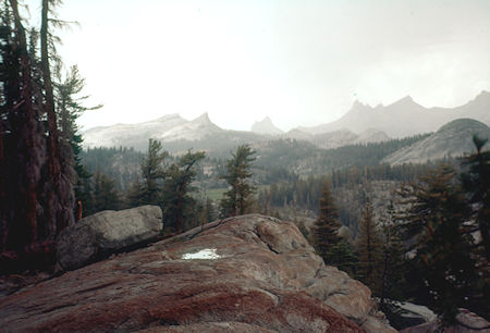 Storm over Long Meadow, John Muir Trail - Yosemite National Park - 17 Aug 1958 Storm over Long Meadow, John Muir Trail - Yosemite National Park - 17 Aug 1958