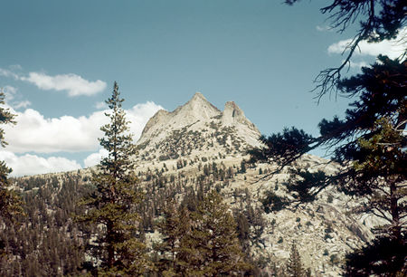 Unicorn Peak, John Muir Trail - Yosemite National Park - 18 Aug 1958 Unicorn Peak, John Muir Trail - Yosemite National Park - 18 Aug 1958